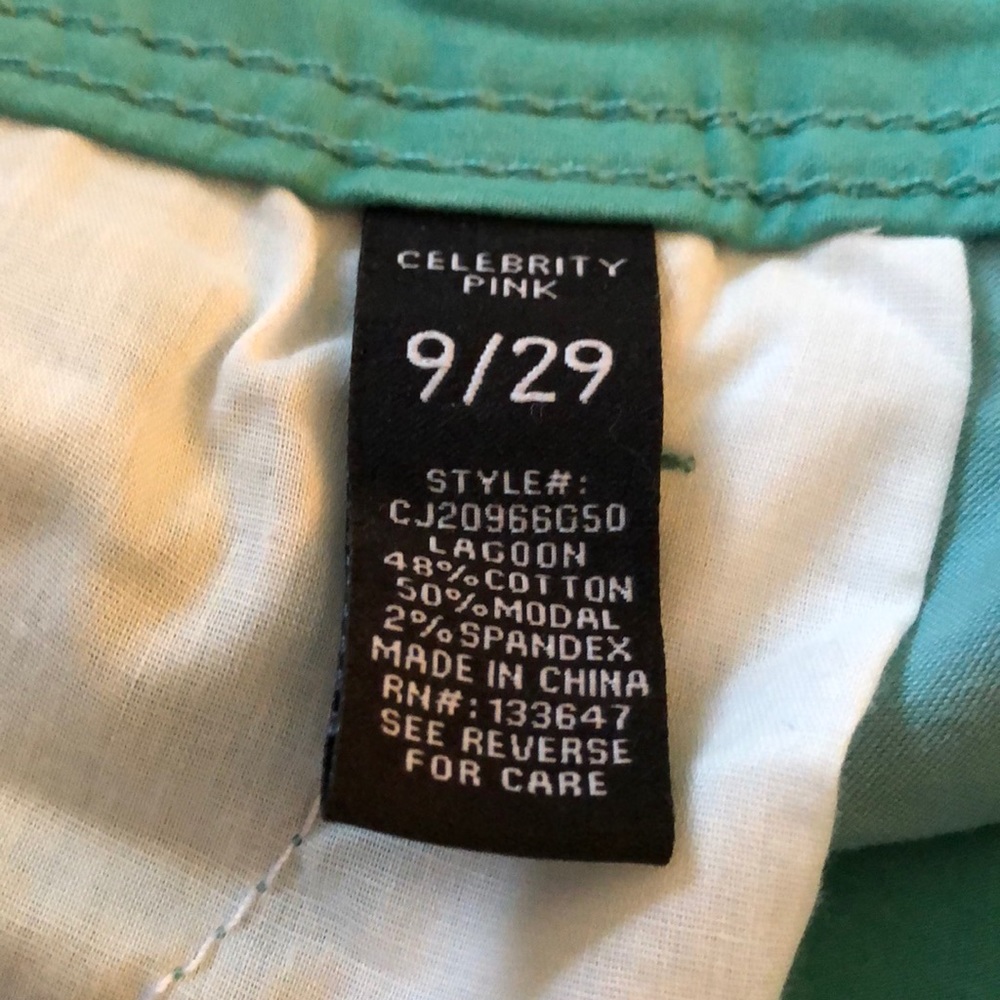Turquoise pants - Picture 3 of 3